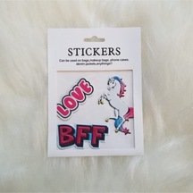 Unicorn Sticker yapışkanlı