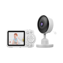 Gece - 744 - Görüşlü Kablosuz Bebek Monitörü Ağlama Ve - Muratech - Hareket Algılama