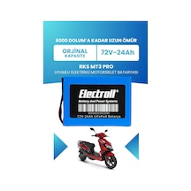 Rks Mt3 Pro Uyumlu Batarya Standart Kapasite Lifepo4 72v 24ah Elektrikli Motorsiklet Bataryası