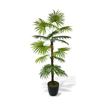 Yapay Ağaç Yelpaze Palmiye Fanpalm 16 Yaprak 115*55cm
