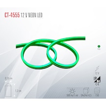 Cata Ct-4555 12 V Neon Led Şerit Yeşil Işık 5 Metre