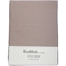 Özdilek Fitted Lastikli Tek Kişilik Çarşaf Seti 100x200 -kahve