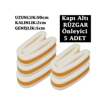 Kapı Altı Rüzgar Önleyici Sünger 5 Adet DH052