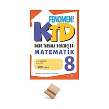 Fenomen Lgs 8. Sınıf 2027 Konu Tarama Denemeleri Matematik + Telefon Standı