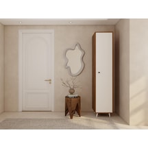 Volta Çok Amaçlı Banyo/kiler Dolabı Amalfi Beyaz Renk Beyaz