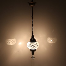 Dekoratif Mozaik Tekli Sarkıt Hediyelik Gece Lambası