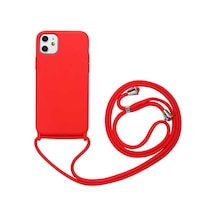 Ardemix Apple iPhone 11 Uyumlu Ropi Kılıf-kırmızı Kirmizi