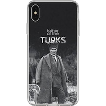 İphone X-xs Uyumlu Atatürk'ün Mirası Baskılı Silikon Kılıf Renkli