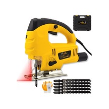 Dager 1720 Lazer Hizalamalı 650 W Bakır Sargılı 6 Kademe Devir Ayarlı Otomatik Dekupaj Testere + 5 Uç