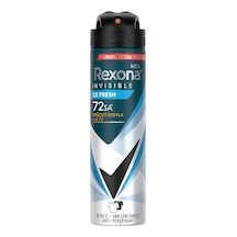 Rexona Men Erkek Sprey Deodorant Invisible Ice Fresh 150 Ml - 7 Adet Tarı