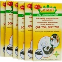 Çay Keyfi Ev Tipi Çay Demleme Poşeti 5'Li Paket 125 Adet