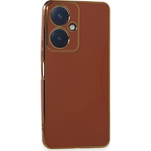 Newface - 135 - Vivo Y27 Kılıf Volet Silikon - Edntrend - - Kırmızı
