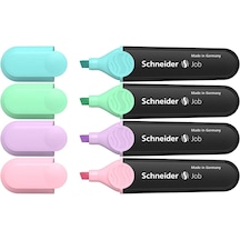 Schneider Fosforlu 150 Fosforlu Kalem Pastel Renkler Set 4'lü