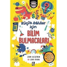 Küçük Dahiler İçin Bilim Bulmacaları - Zihin Geliştiren 101 Zeka Oyunu - Gareth Moore - Diyojen Yayıncılık