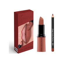 Diego Dalla Palma Lip Contour Kit Lipstick 504 + Dudak Kalemi 504 - Sweet Gianduia