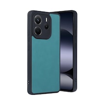 Xiaomi Redmi Note 14 4g Kılıf Aras Deri Kapak - Açık Yeşil Acik Yesil