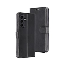Newface - 655 - Samsung Galaxy Uyumlu A36 Kılıf Trend S Plus Kapaklı Kılıf - Aconcept - - Siyah