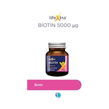Lifextra Biotin 5000 mg 60 Tablet Lifextra Biotin 5000 mg 60 Tablet