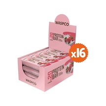 Waspco Protein Bar Çilekli 40g X 16 Adet