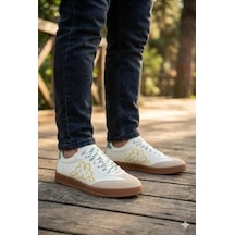 Kappa Santiago Erkek Bej Sneaker Ayakkabı KP-1039M