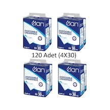 Elan 60 x 90 CM Hasta Altı Bezi Serme Yatak Koruyucu 30'lu x 4 120 Adet