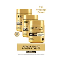 Bioxcin Beauty Booster Hidrolize Kolajen Hyalüronik Asit Nadh İçeren Tablet Takviye Edici Gıda 60 Tablet 3 Adet