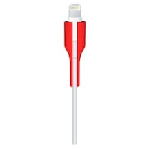 Apple iPhone Uyumlu Lighting Kablo Koruyucu, Konnektör Kırmızı Diğer 05983430