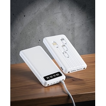 Led Işıklı 20.000mah Powerbank Lcd Gösterge Xucz20mahpowerbank-8 Çok Renkli