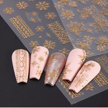 Nail Art Fantezi Slider Stiker Anime Ve Pop Art F-1000 Beyaz