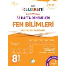 Okyanus 8. Sınıf Fen Bilimleri Classmate 36 Hafta Denemeleri Okya