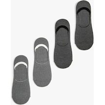 Koton Babet Çorap Seti 4'lü Gri 4wam80263aa 4WAM80263AA031 Gri