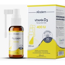 Miraderm D3-400 Iu 20 Ml Sprey