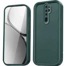 Xiaomi Redmi Note 8 Pro Kılıf Viera Silikon - Koyu Yeşil 0.2M-Çok Renkli