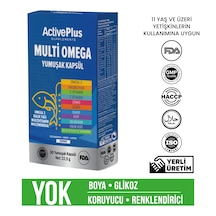 Activeplus Multi Omega 30 Kapsül