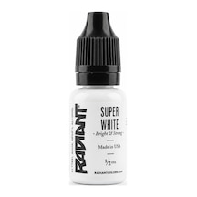 Radiant Colors Super White Beyaz Dövme Boyası 1/2oz - 15ml