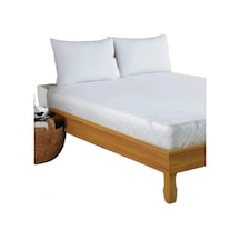 Bebesi 240x200 Cm Alez Pamuklu Köşe Lastikli Sıvı Geçirmez Beyaz