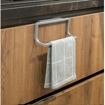 Towel Hanger Dolap Kapağına Asılabilen Havluluk, Havlu Askısı Grı 4 Renk