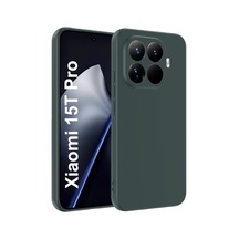 Xiaomi Mi 15t Pro First Silikon - Koyu Yeşil 0.2M-Çok Renkli