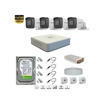 Hıkvısıon Full Hd 4 Kameralı Set
