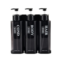 Suntek Magideal Doldurulabilir Pompa Şişesi 3 Kafa Koyu Kahverengi