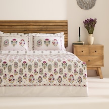 Karaca Home Elvaris %100 Pamuk Çift Kişilik Nevresim Takımı Pembe