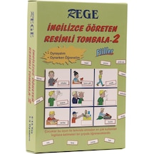 İngilizce Öğreten Resimli Tombala 2 Fiiller