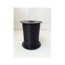 100 Metre Siyah Saten Kurdele Şerit 1 Cm Siyah Saten Kurdela Siyah - 696427115