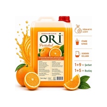 Ori Portakal Aromalı Şerbet Ve Buzlaş Konsantre Şurubu 6 Kg