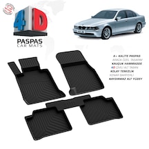 Bmw 5 Serisi E39 Ferrous 4d Havuzlu Kauçuk Paspas 1996 2003