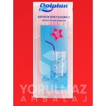 Dolphin Artistik Elegance Frozen Pipet 50 Li Renkli & Şık Tasarım