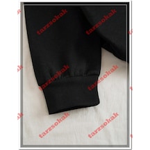 Startmore Tarzsokak Never Give Up Number 777 Print Basics Sokak Kapüşonluları Erkekler Polar Yumuşak Sokak Giyimi Siyah