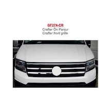 Volkswagen Crafter 2018 Üzeri Ön Panjur 4 Parça P.Çelik