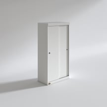 Kenzlife Gardırop Sürgülü Kapaklı Kapılı Karanfil090 Byz Gardolap Dolap