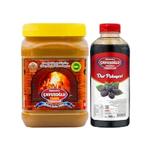 Bozkırlı Çavuşoğlu Kepekli Bozkır Tahini 930 G + Dut Pekmezi 1 KG